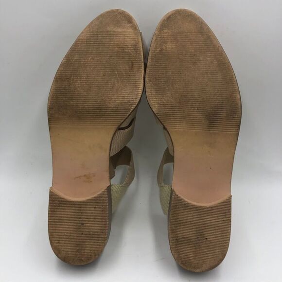 Vintage 1990s Mootsies Tootsies Women's Tan Slip On Fisherman Sandals Summer 7M - Picture 12 of 12
